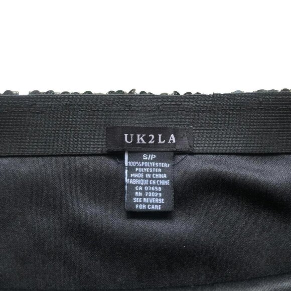 UK2LA Sequin Mini Skirt - Picture 4 of 5